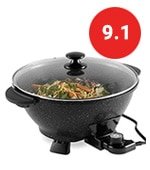 vonshef electric wok