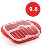lekue microwave bacon cooker with lid