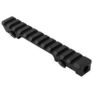 m1surplus scope mount rail picatinny style gen 2 aluminum optics tactical rail fits ruger pc4 pc9 carbines and ranch rifles
