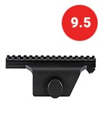 m1surplus scope mount rail - low profile design - durable aluminum material