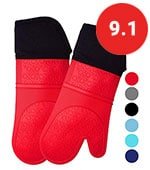 silicone oven mitt