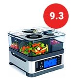 intellisteam counter top food steamer