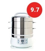 euro cuisine fs2500 electric food steamer