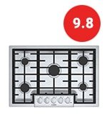 bosch stainless steel gas sealed burner cooktop