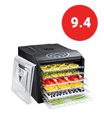 ivation countertop digital food dehydrator