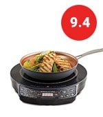 nuwave lightweight induction cooktop with 9 in fry pan