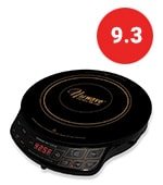 nuwave lightweight induction cooktop with 9 in fry pan