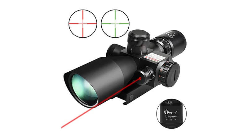 why not use super magnifying scope