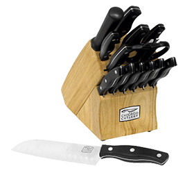Chicago Cutlery Metropolitan 15 Piece Block Knife Set