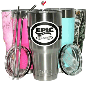 insulated stainless steel travel tumbler by epic