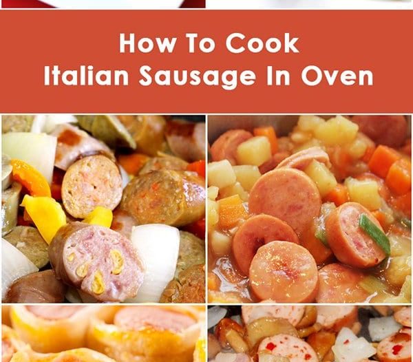 how to cook italian sausage in oven