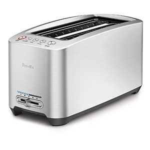 breville bta830xl die cast 4 slice long slot smart toaster