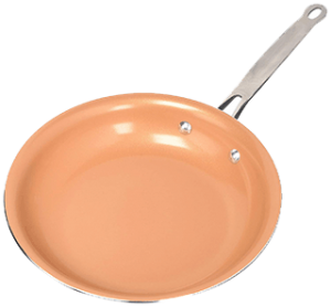 Red Copper 10 inch Pan