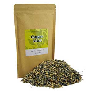 Coastal Tea Ginger Mint Lemongrass Green Tea for Sickness