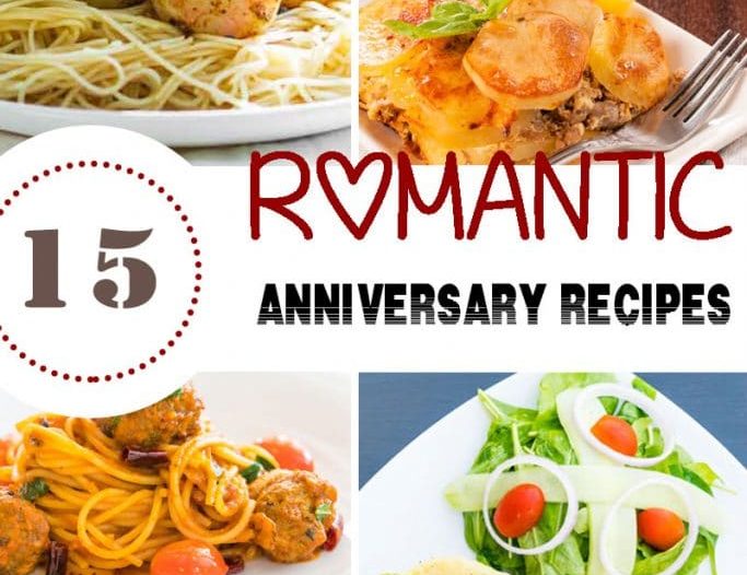romantic recipes to celebrate a wedding anniversary