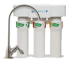 Aquasana 3 Stage Max Flow Under Sink Water Filter