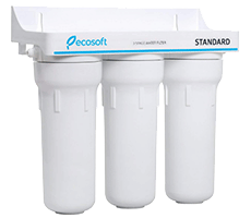 Ecosoft 3 Stage Under Sink Water Filter Purification System