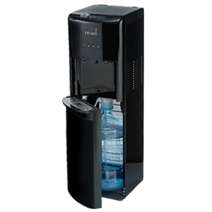 Primo Black 2 Spout Bottom Load Hot and Cold Water Cooler Dispenser