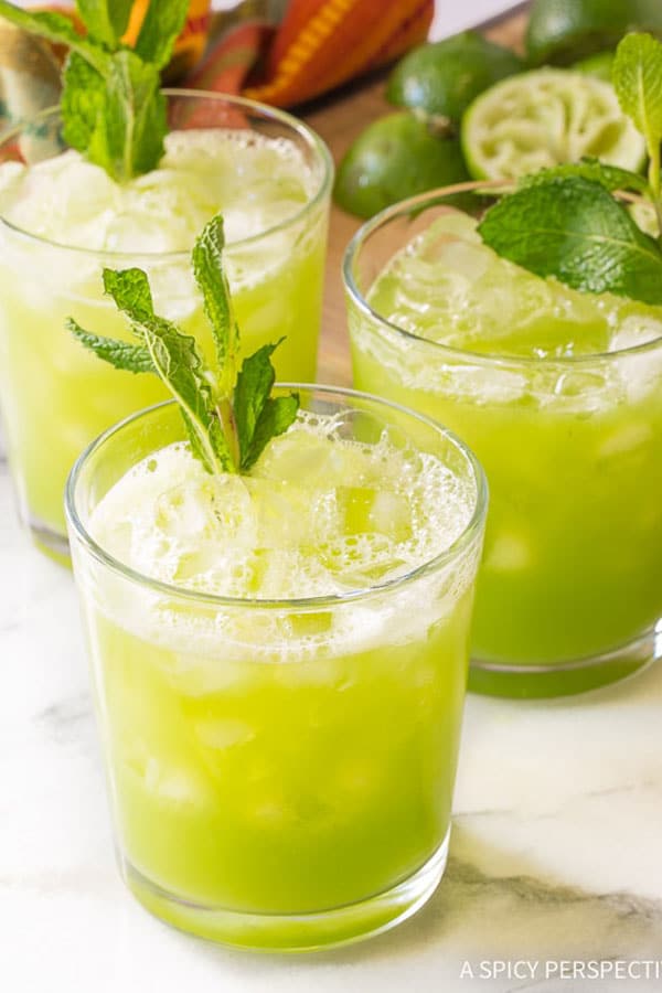 Cucumber Ginger Mint Agua Fresca