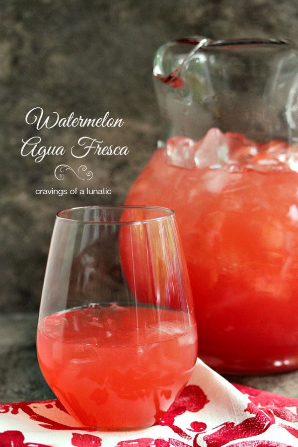 Watermelon Agua Fresca