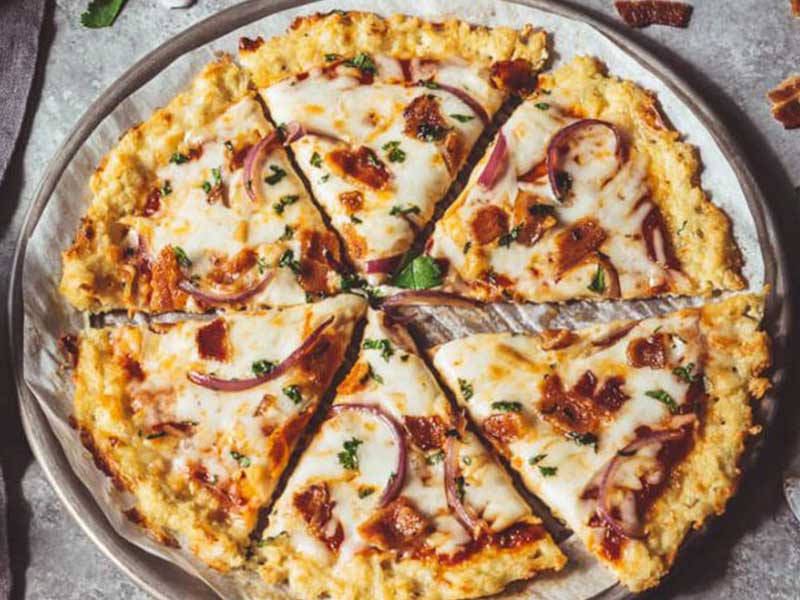 BBQ Chicken Crust Pizza