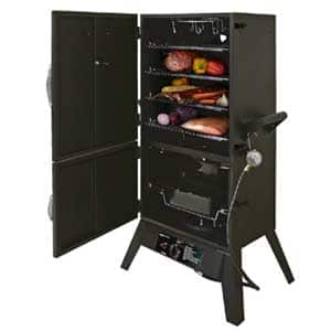 Best Propane Offset 2-Door Gas Smoker