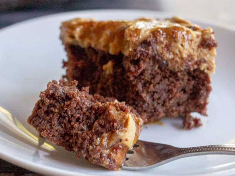 Caramel Macchito Brownies