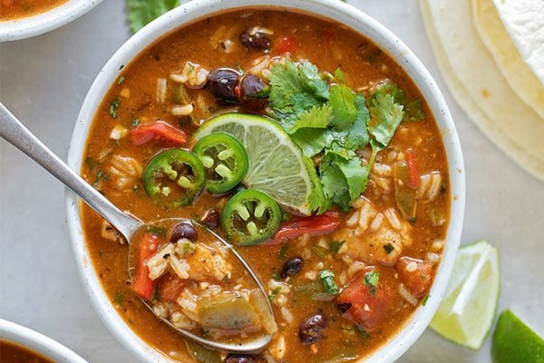 Chicken Fajita Soup