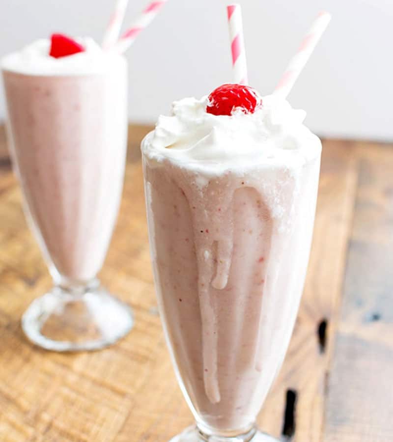 Creamy Vegan Strawberry Smoothie
