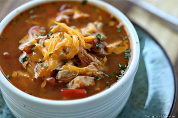 Crock Pot Chicken Fajita Soup
