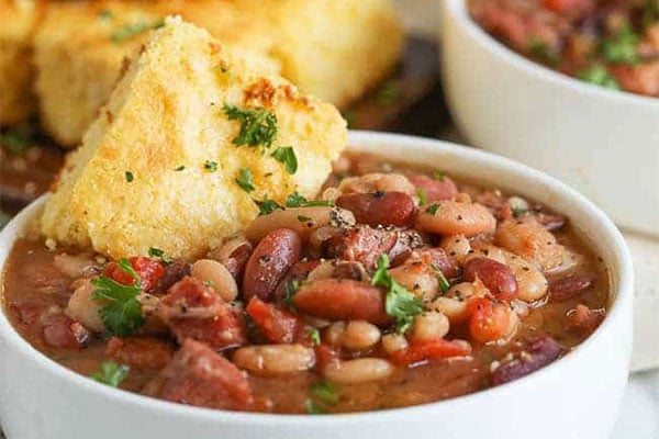 Crock Pot Ham and Bean Soup