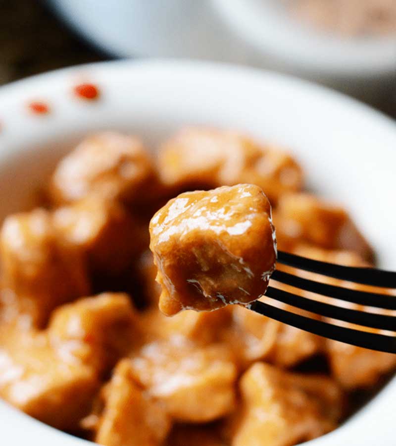 Crockpot Bourbon Chicken