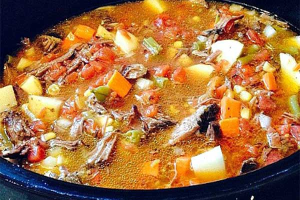 Crockpot Homemade Vegetable Soup