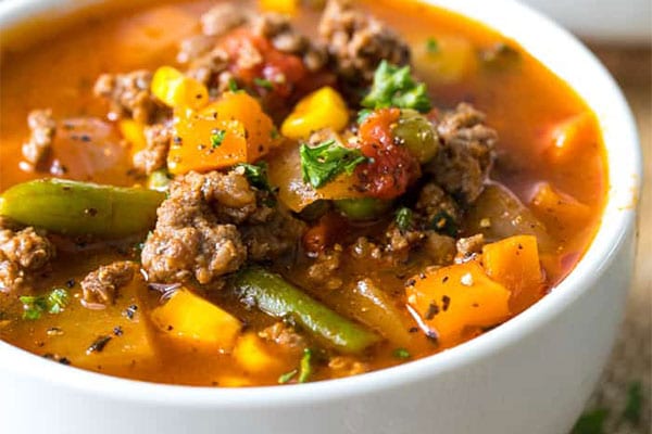 Easy Hamburger Soup