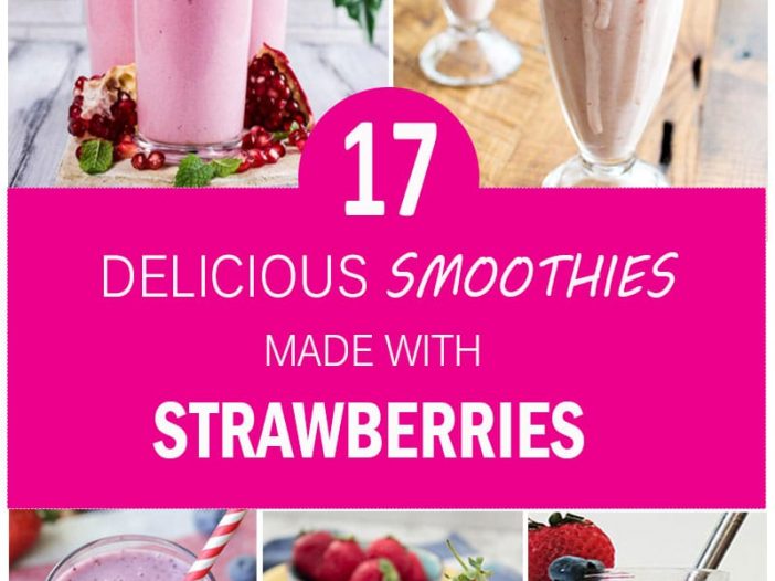 smoothies strawberries