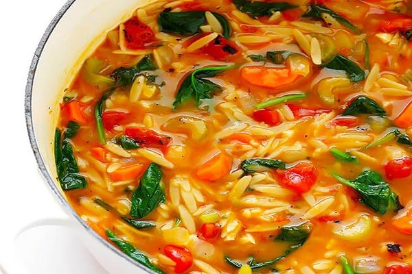Italian Orzo Spanish Soup