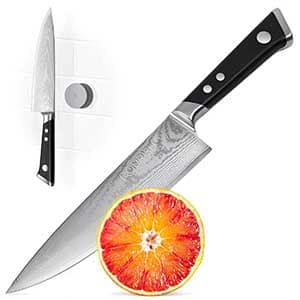 Japanese Damascus Steel Chef Knife