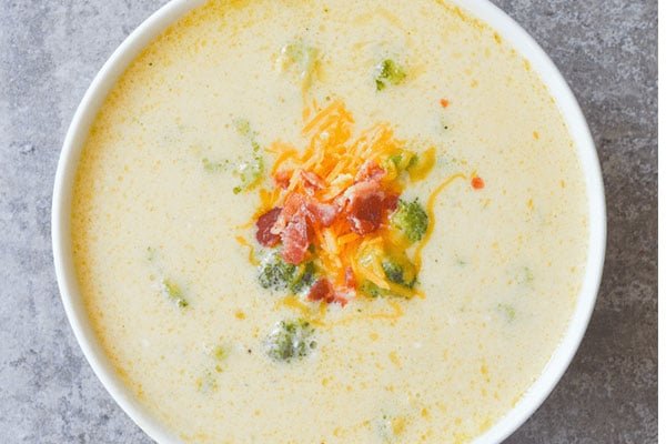 Keto Broccoli Cheddar Soup