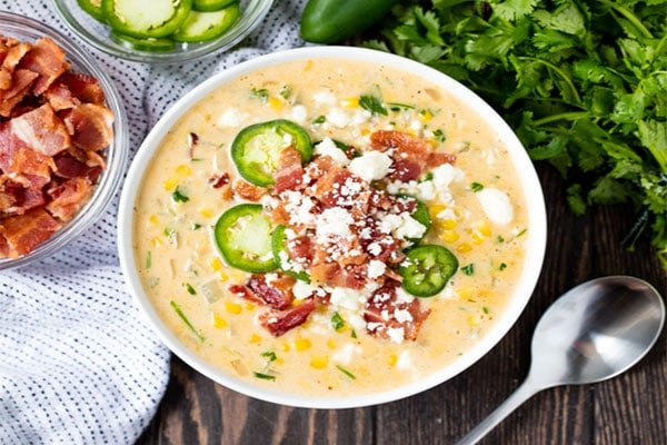 Maxican Street Corn Soup