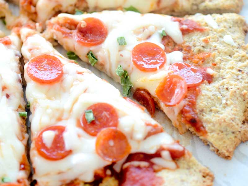 Parmesan & Almond Flour Pizza Crust