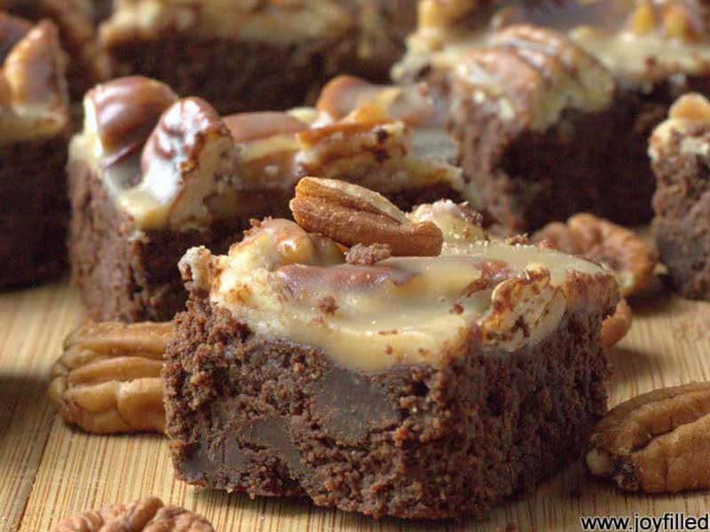 Pecan Praline Brownies