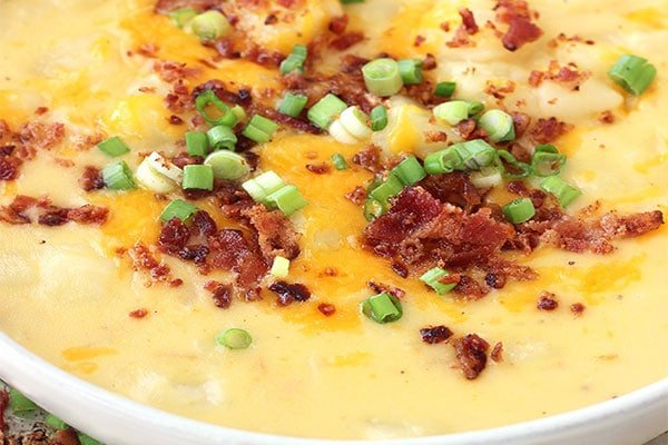 Pot loaded Potato Soup