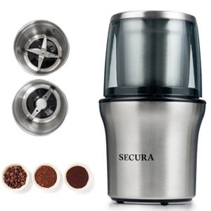 Secura Electric Coffee Grinder and Spice Grinder