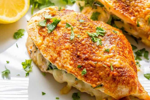 Spinach Stuffed Chicken Breast