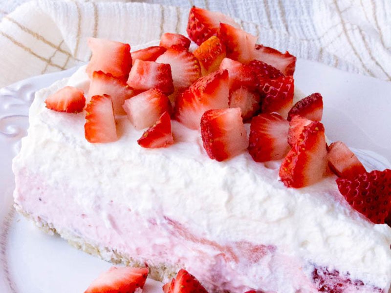 Strawberry Cream Pie