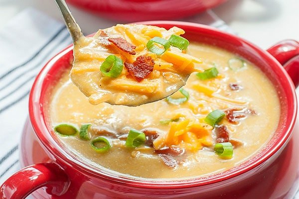 Sweet Potato and Cauliflower Soup