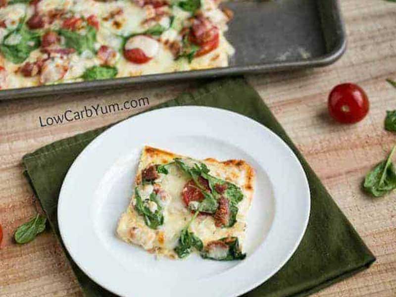 White Sauce Pizza Crust