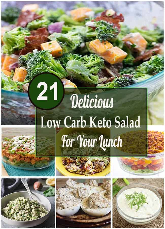 21 Delicious Low Carb Keto Salad For Your Lunch - Best Pickist