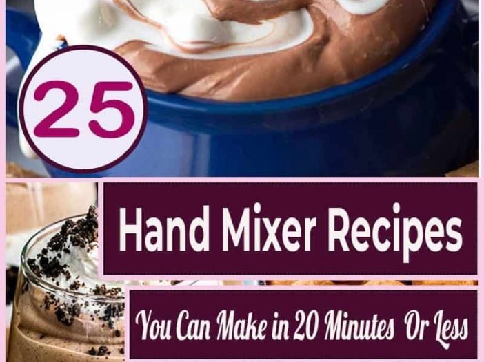 hand mixer recipes