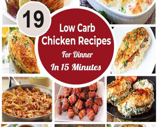 low carb chicken recipes